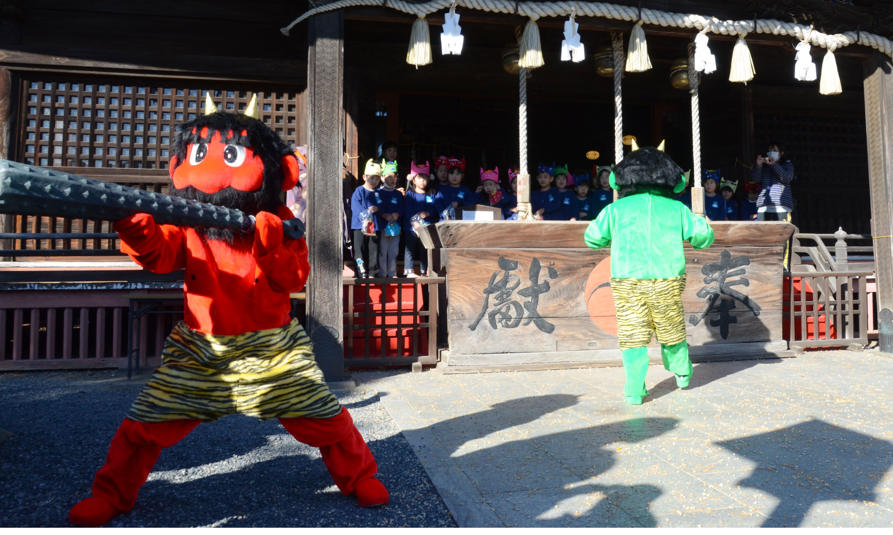 雷電神社節分祭