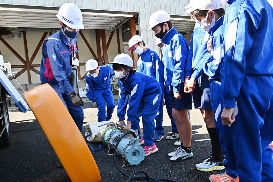 町長活動記録（R031026 水防学校）02