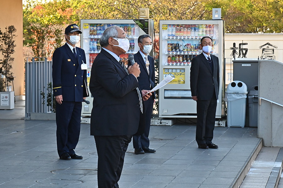 町長活動記録（R031117 役場消防訓練）01