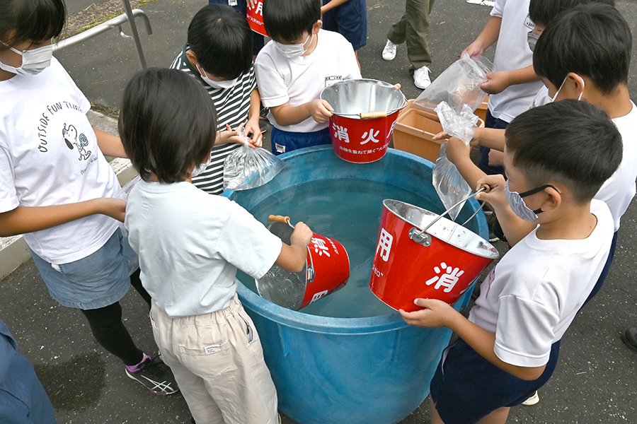 町長活動記録（R040922 東小水防学校）03