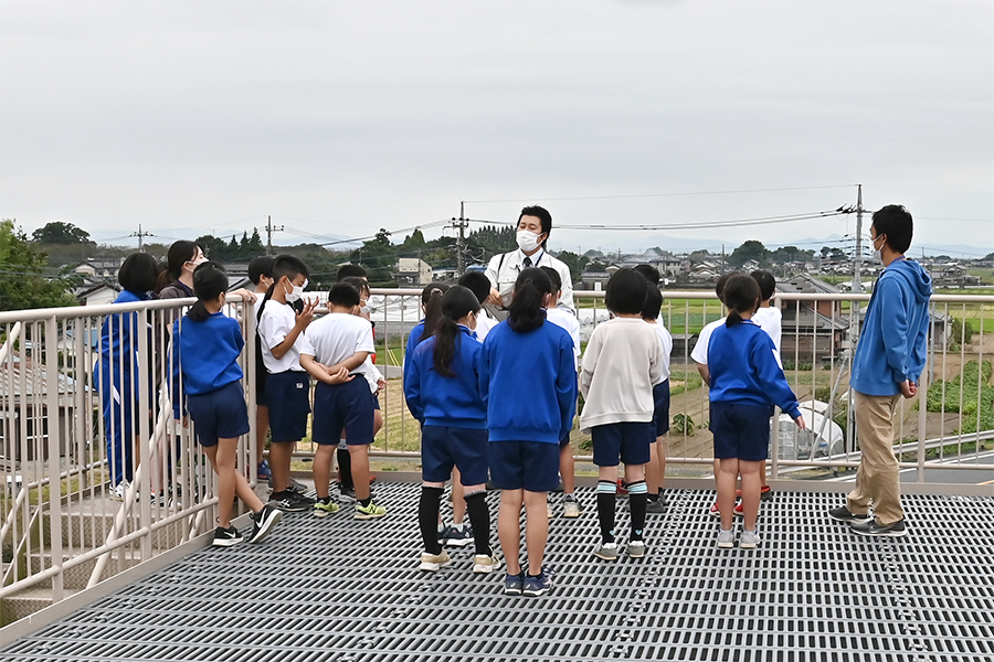 町長活動記録（R041005 西小水防学校）06