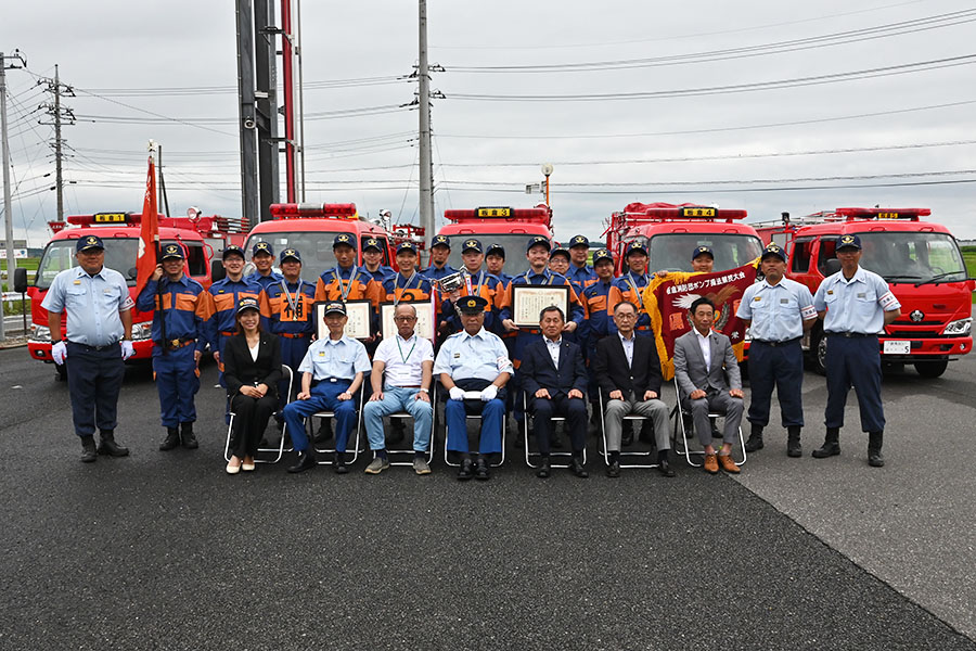 町長活動記録（20240623_第51回板倉消防団ポンプ操法競技大会）04