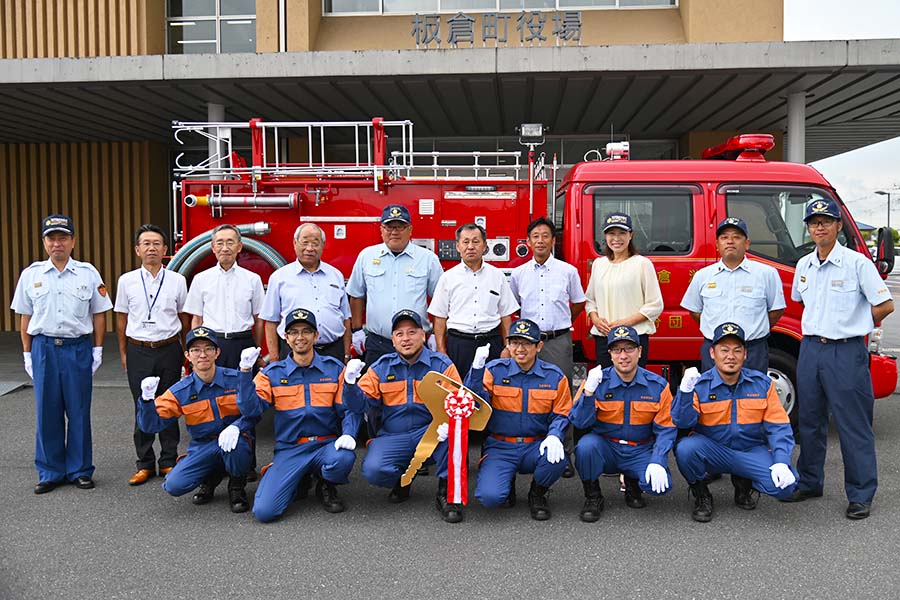 町長活動記録（20240828_板倉消防団第2分団新車両披露式）03