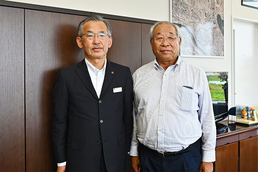 町長活動記録（R030625 県建設技術センター理事長退任挨拶）