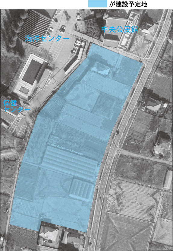 新庁舎建設予定地