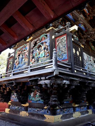 雷電神社本殿彫刻の画像