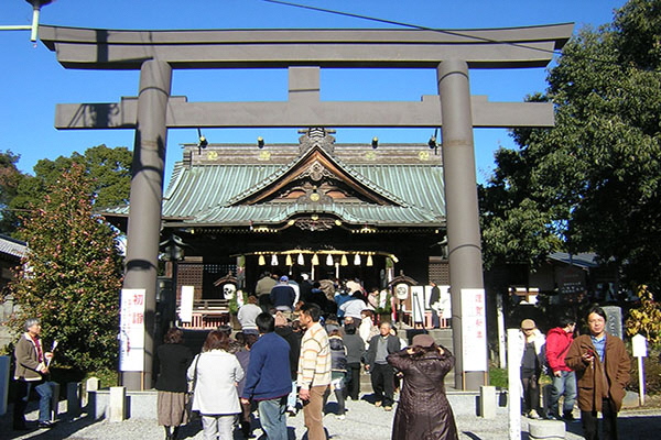 観光・イベント　雷電神社_初詣